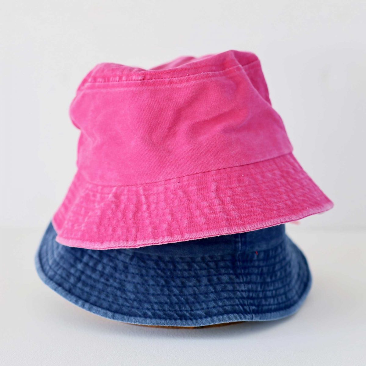 Washed Bucket Hat Hot Pink Estilo Boutique