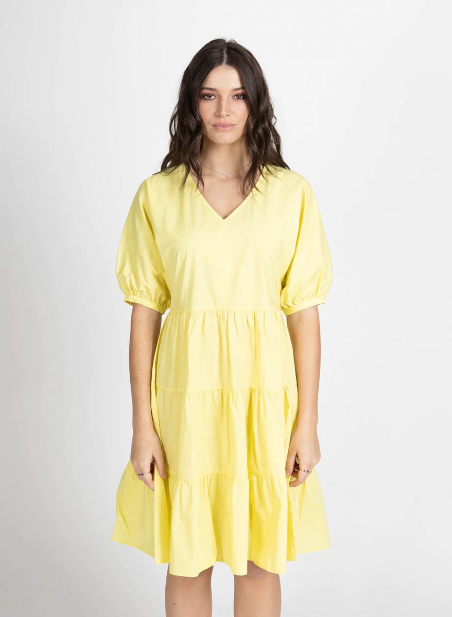 Remembered Dress – Lemon - Estilo Boutique