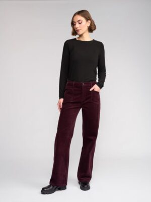 Dallas Cord Pant - Raisin