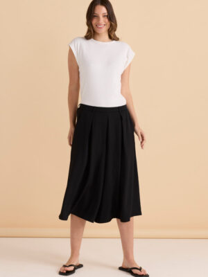 Rae Relax Culotte - Black