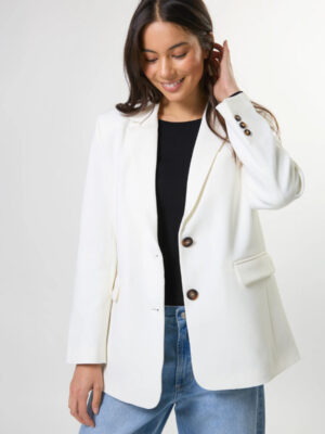 Hunter Blazer - Pearl