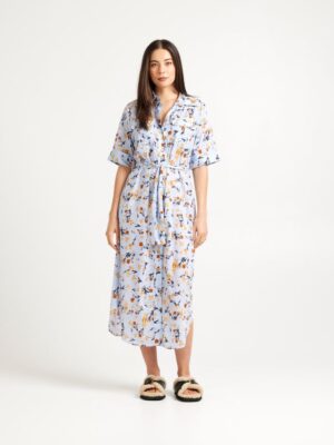 Julia Dress - Cornflower Print