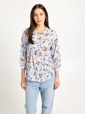 Saint Top - Cornflower Print