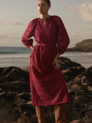 Sonnet Dress - Raspberry