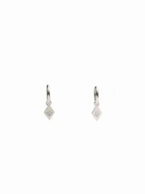Stilen Angel Earrings – Silver