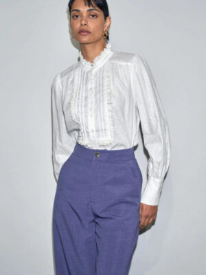 Haze Top - Porcelain