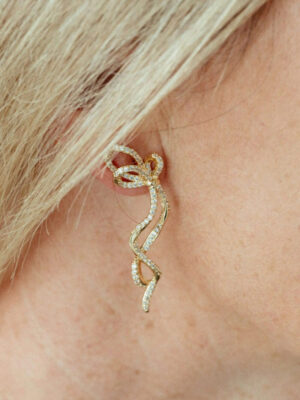 Stilen Scarlet Earrings – Gold