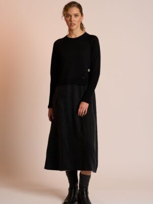 Divine Angles Dress - Black