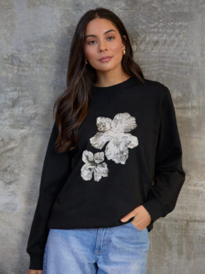 Essential Sweat Cocoa Blooms - Black