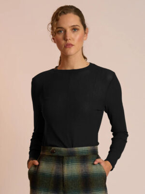 Mesh Encore Top - Black