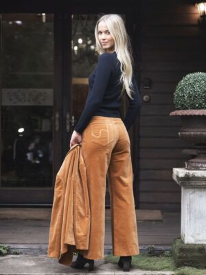 Stitched Luxe Pant - Camel