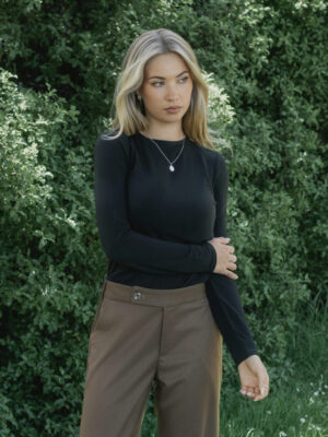 Hero Knit Top - Black