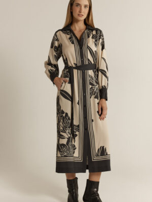 June Shirt Dress - Shadow