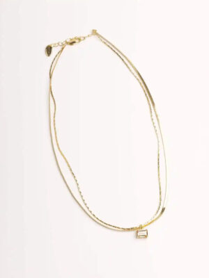 Mavis Necklace – Gold