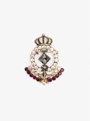 Crown Shield Brooch