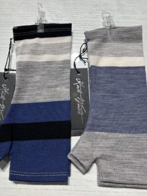 Regular Length Gloves - Blue Lucky Dip Stripe