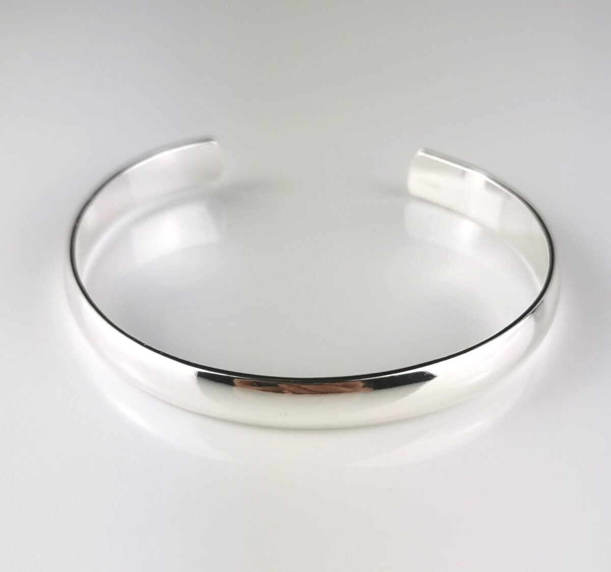 Willow Adjustable Bangle - Silver
