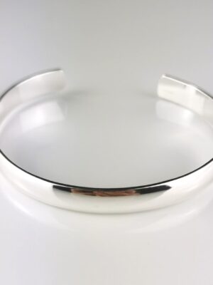 Phoebe Adjustable Bangle - Silver