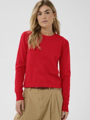 Mila SZ LS Pullover - Valiant Poppy