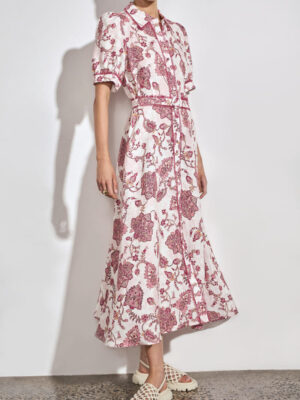 Admire Dress - Rose Paisley