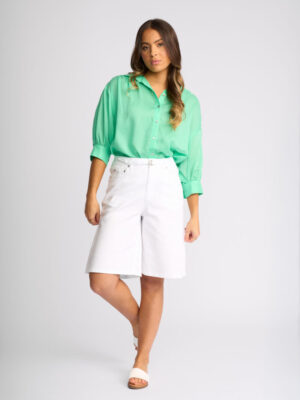 Zuri Short - White Denim