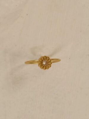 Bellis Ring - Gold/Champagne