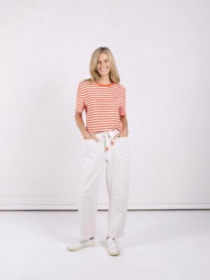 Carter Barrel Jeans - Sand
