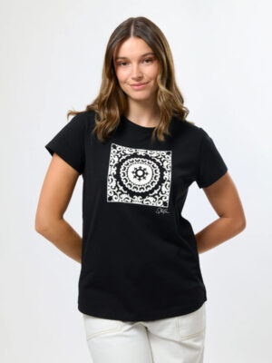 Classic Tee Black - Onyx Patch