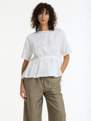 Gentle Blossom Top - White