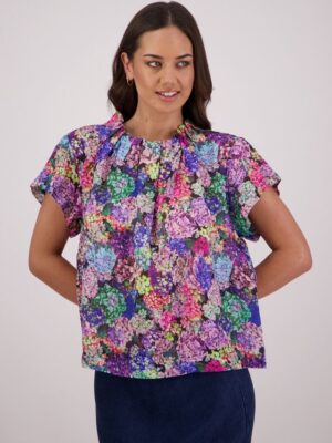 Pia Top - Hydrangea
