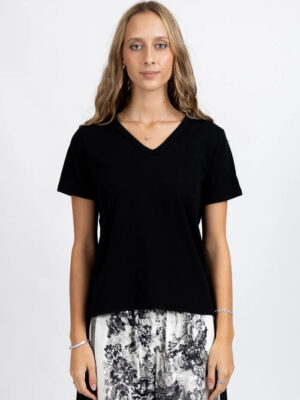 V Please Tee - Black