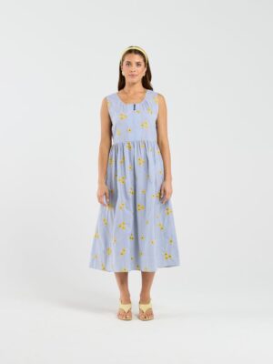 Cassandra Dress - Sunstripe