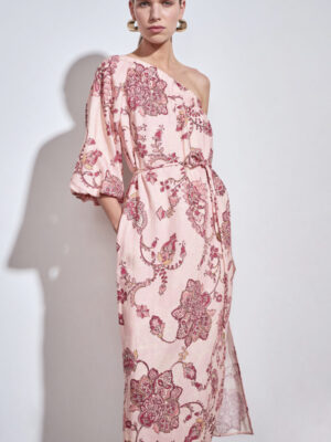 Silhouette Dress - Peony Paisley